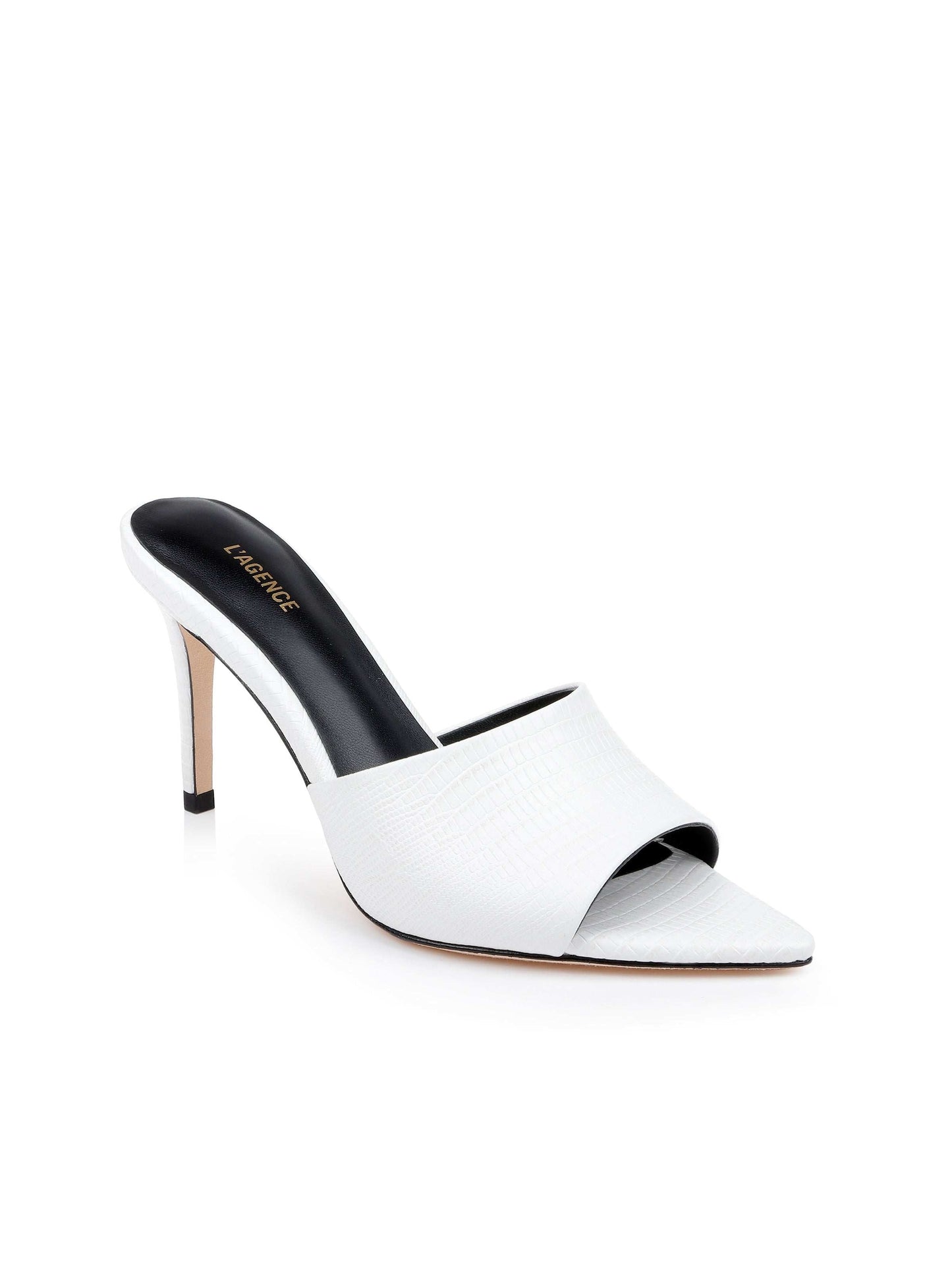 Lolita Leather Open-Toe Mule
