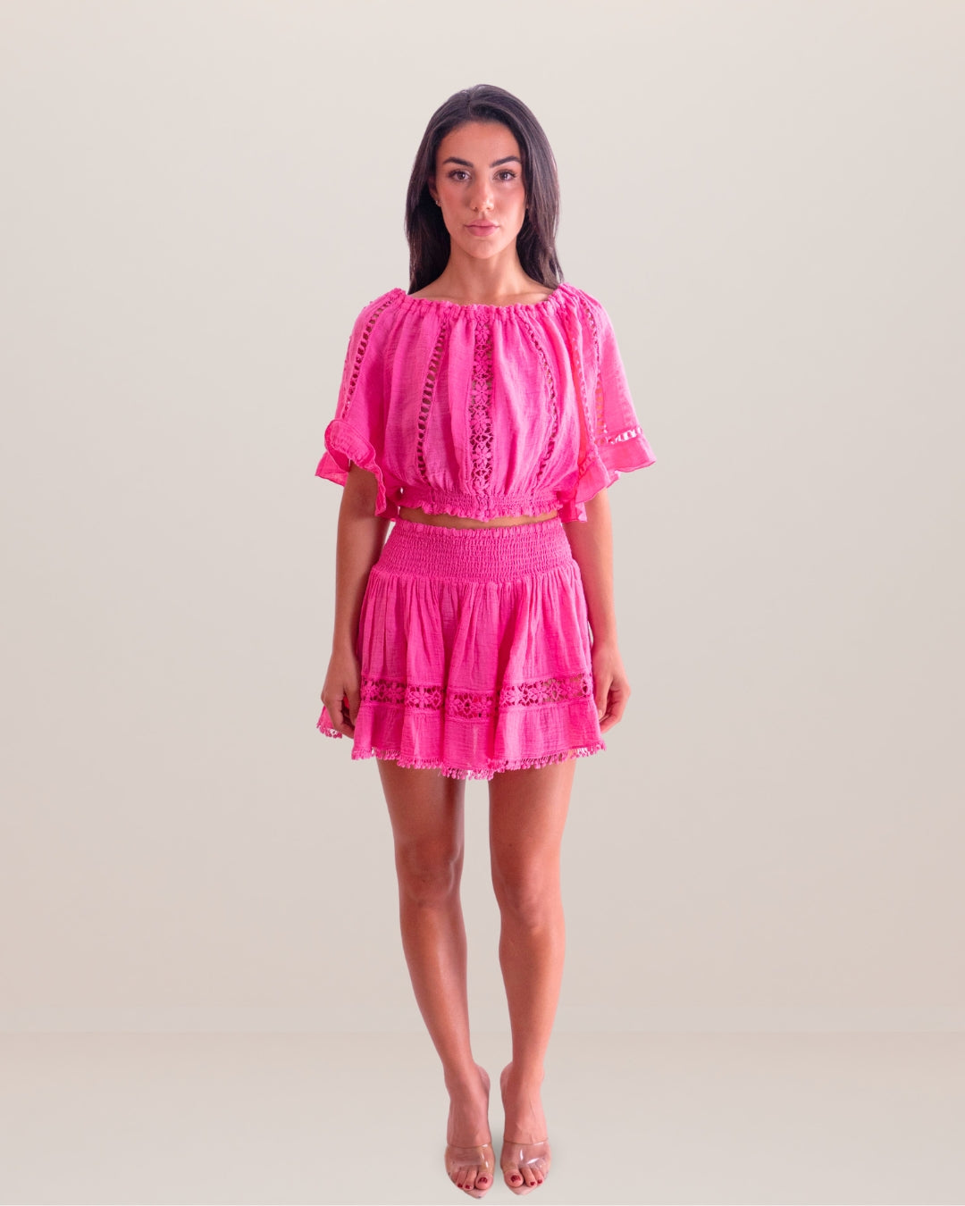 Mini Skirt Vicky Linen
