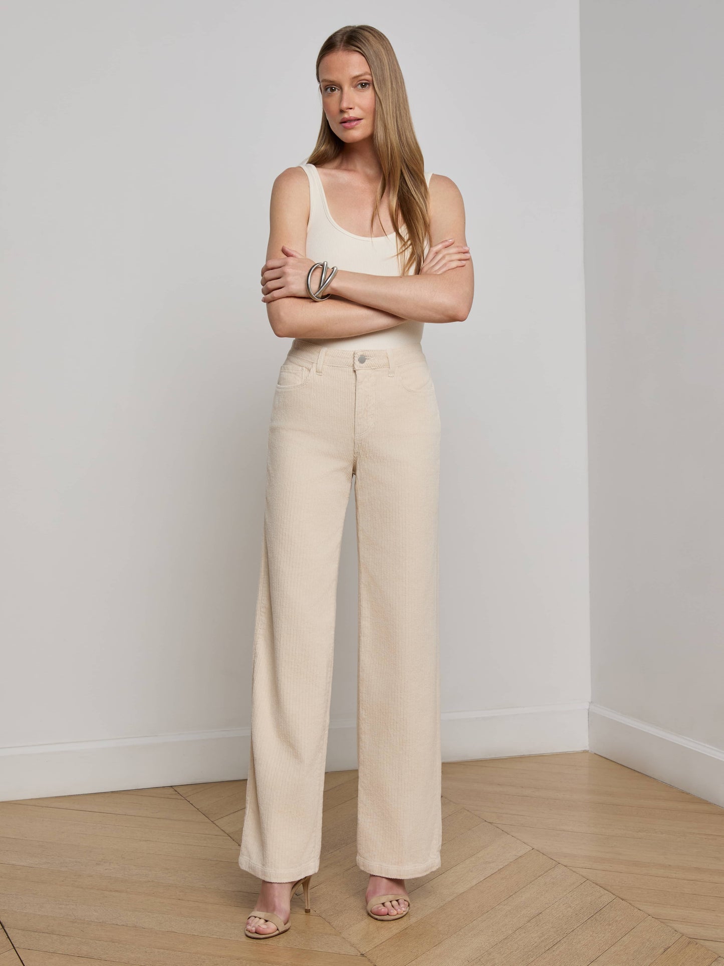 Scottie Corduroy Wide-Leg Jean