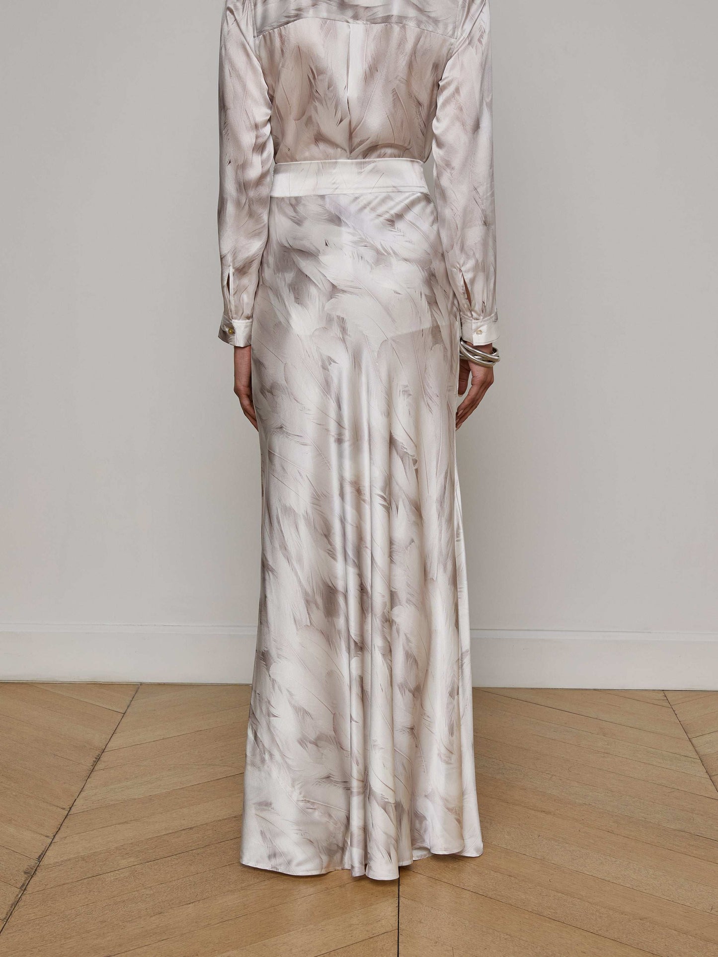 Ryker Silk Maxi Skirt