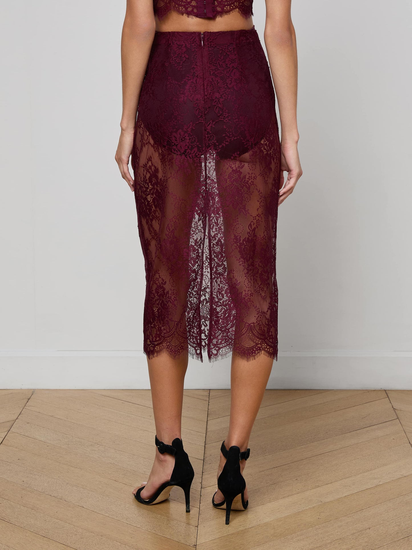 Makena Lace Pencil Skirt
