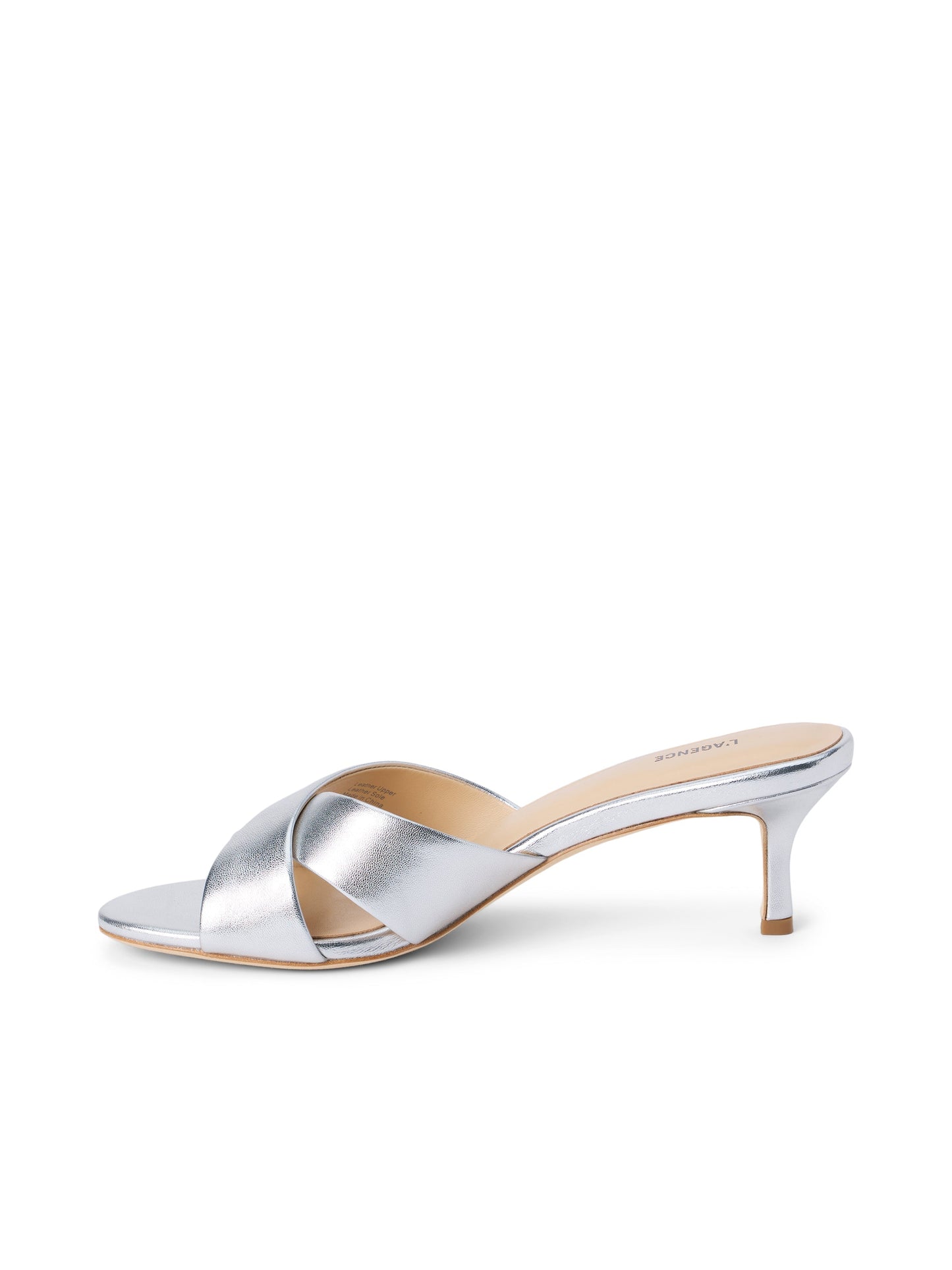 Aveline Kitten-Heel Sandal