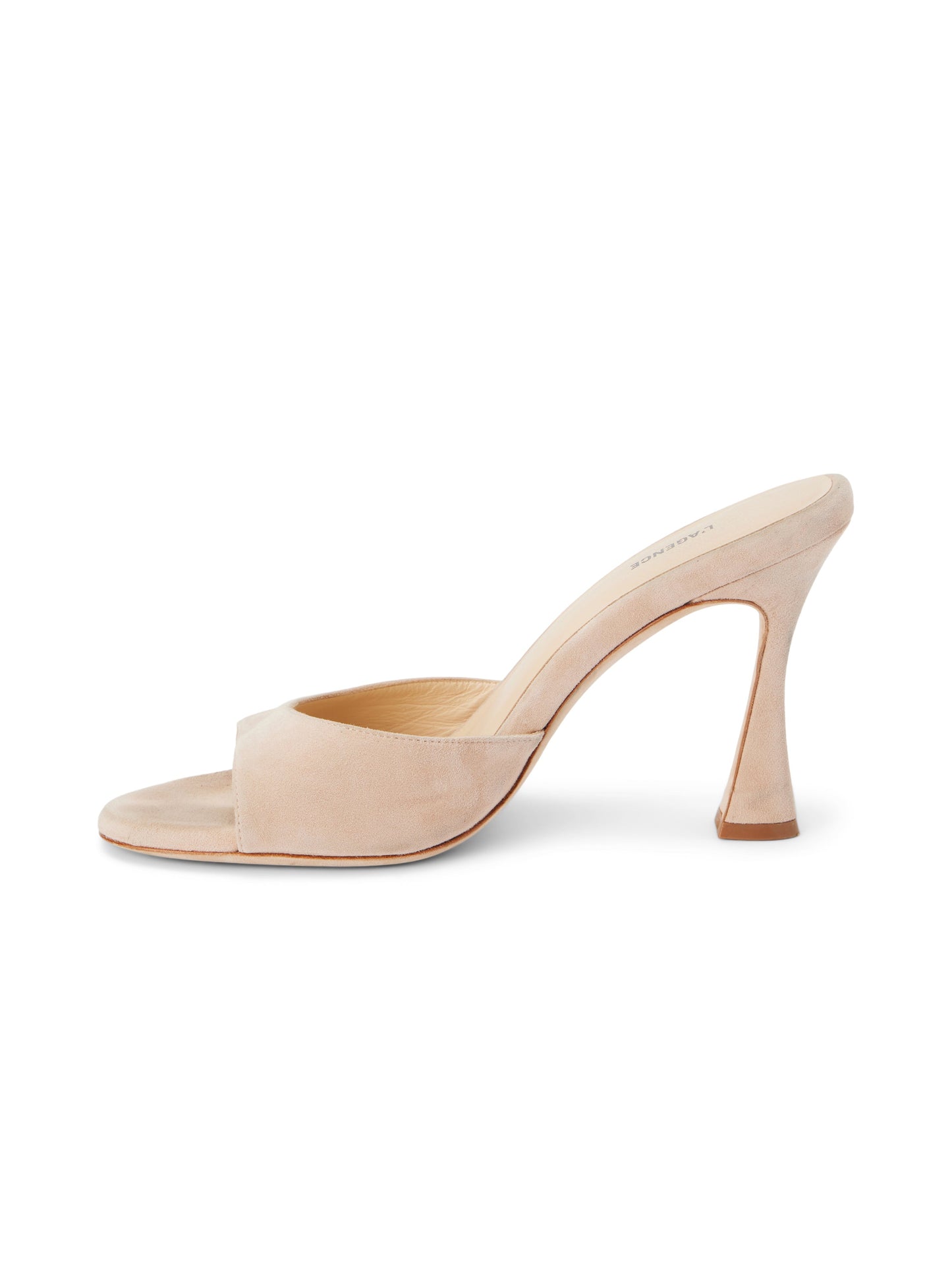 Avery Suede Open-Toe Mule