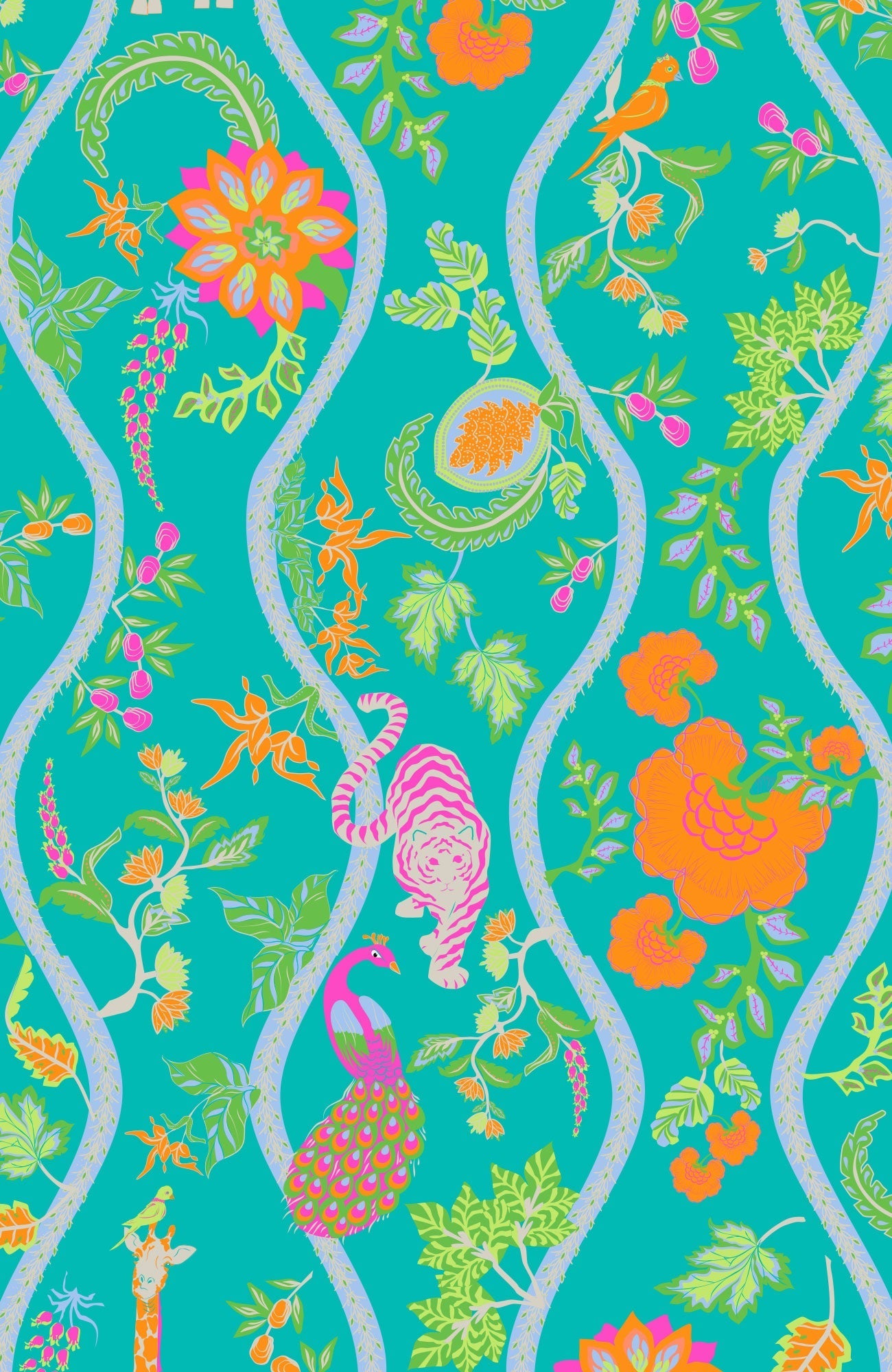 Girls Dress - Jungle Symphony