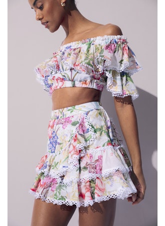 Charo Ruiz Short Skirt Fera