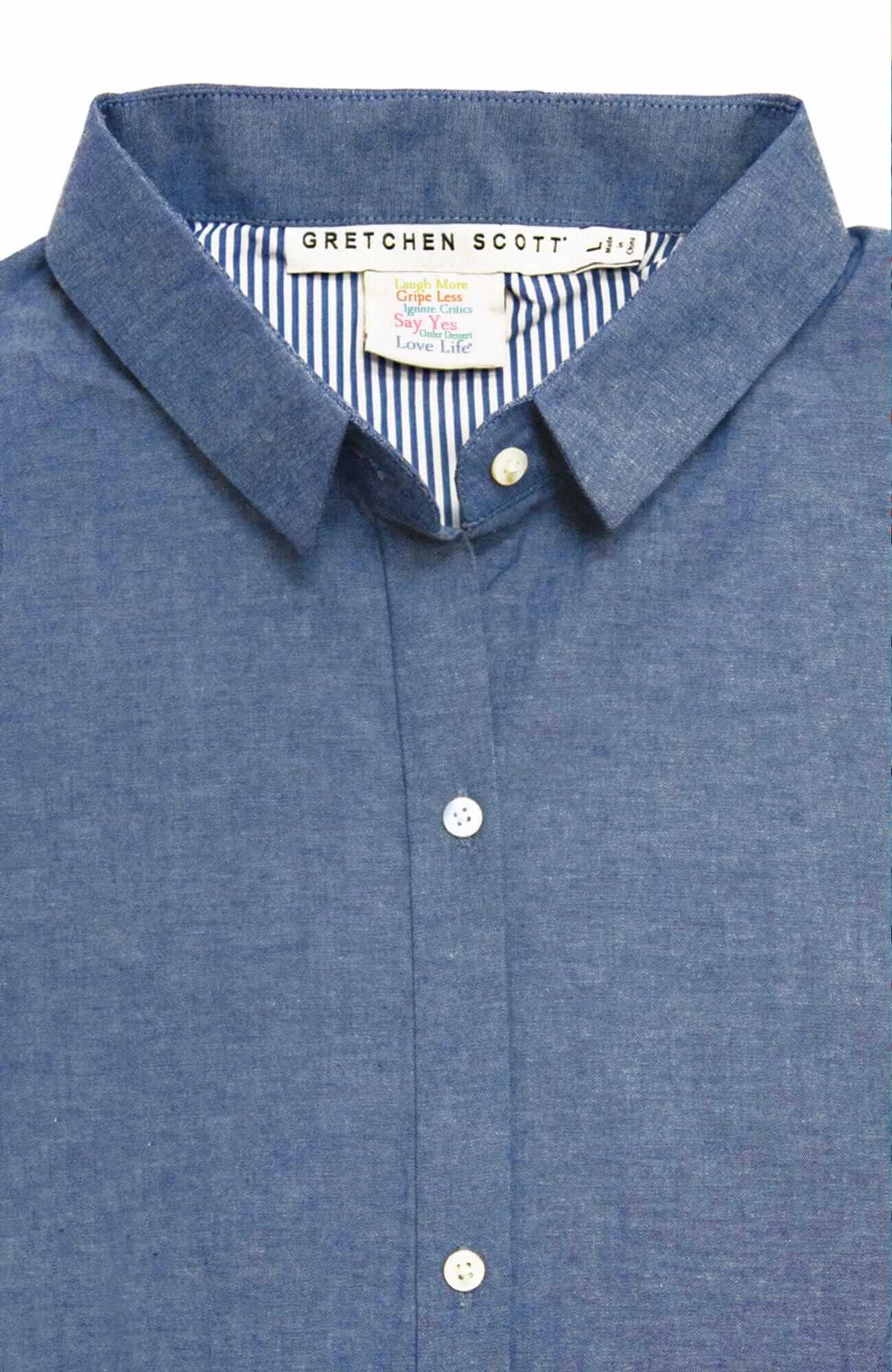 Priss Blouse - Chambray