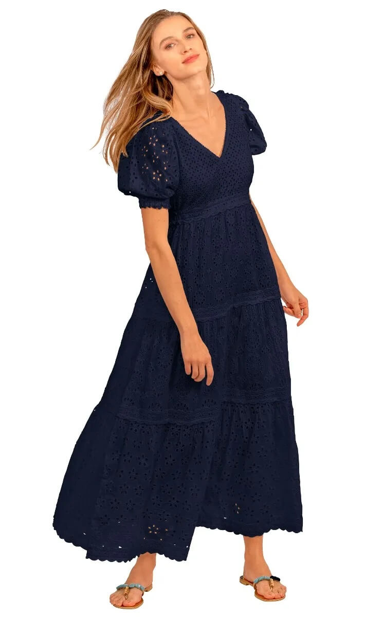 Eyelet Mary Weathered Midi/Maxi - La Di Da
