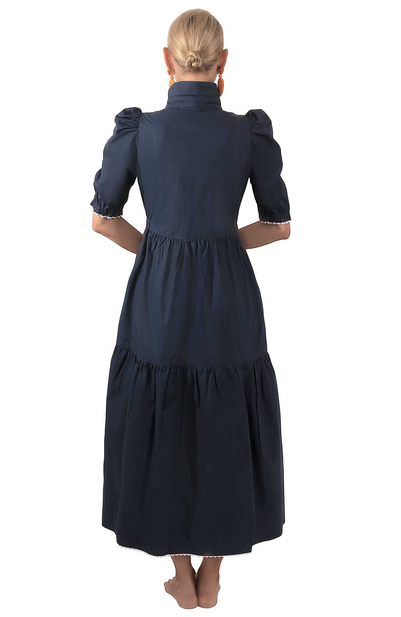 Cotton Ric Rac Roc Midi/Maxi Dress