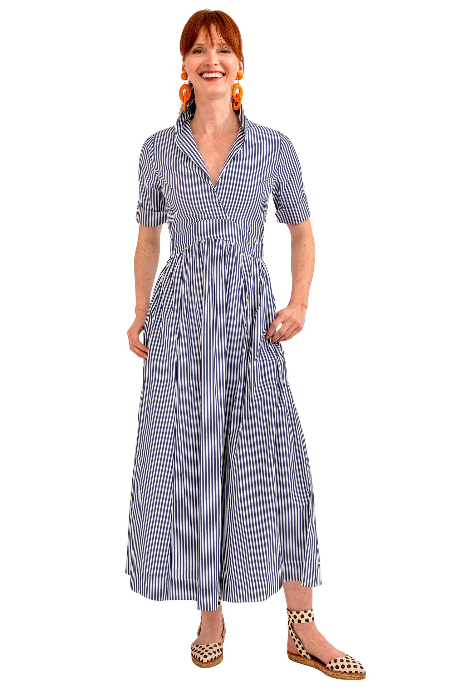 Wash & Wear June Dress - Stripe