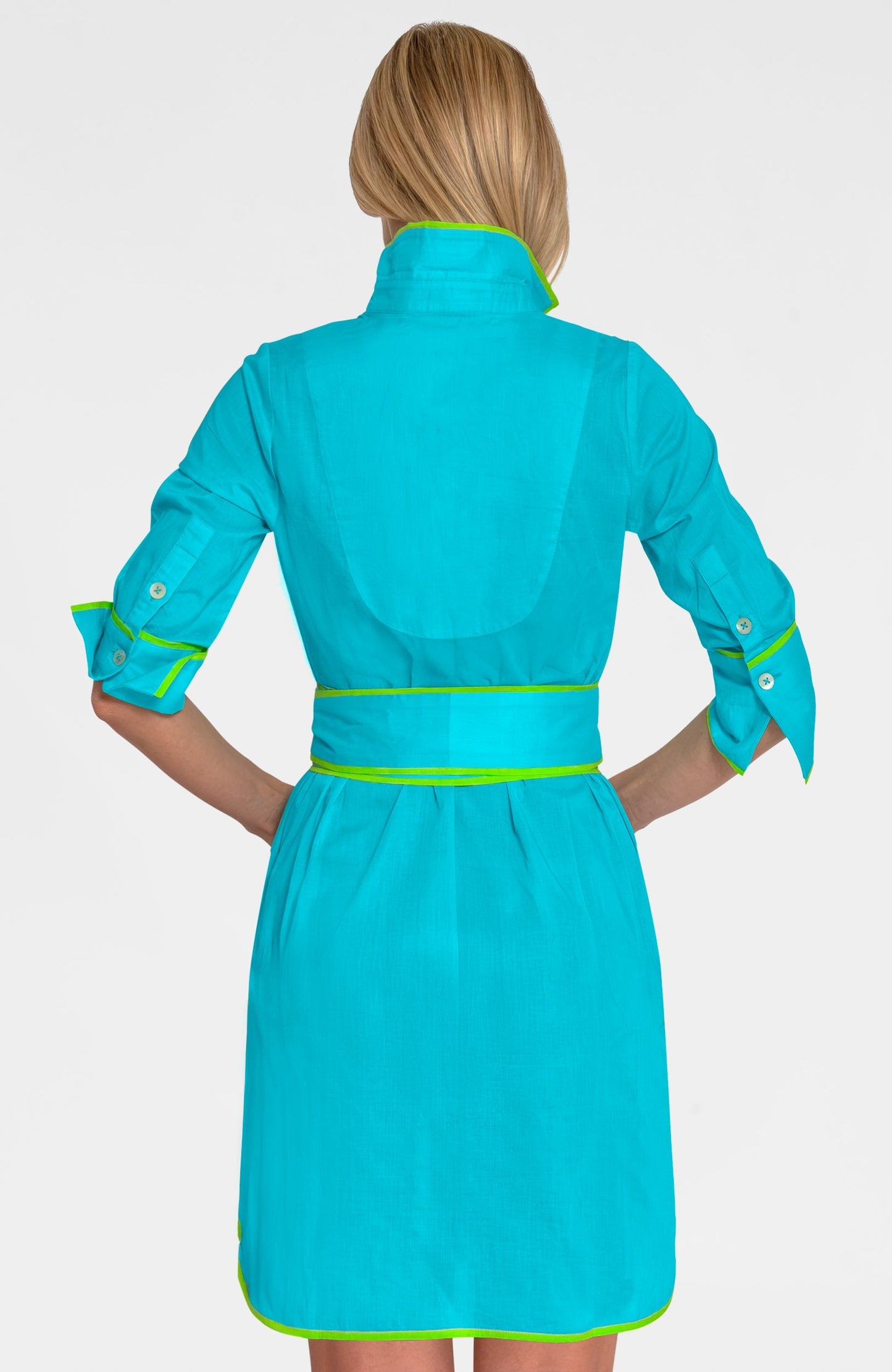 Shirt Tails Short Dress - Cotton