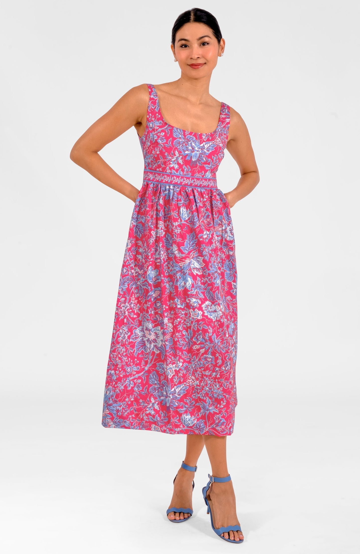 Easy Peasy Dress - English Garden