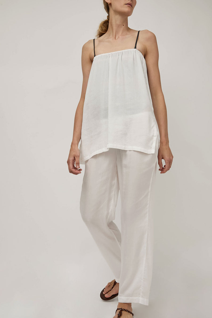 Hakea Shay Skirt Pant in White