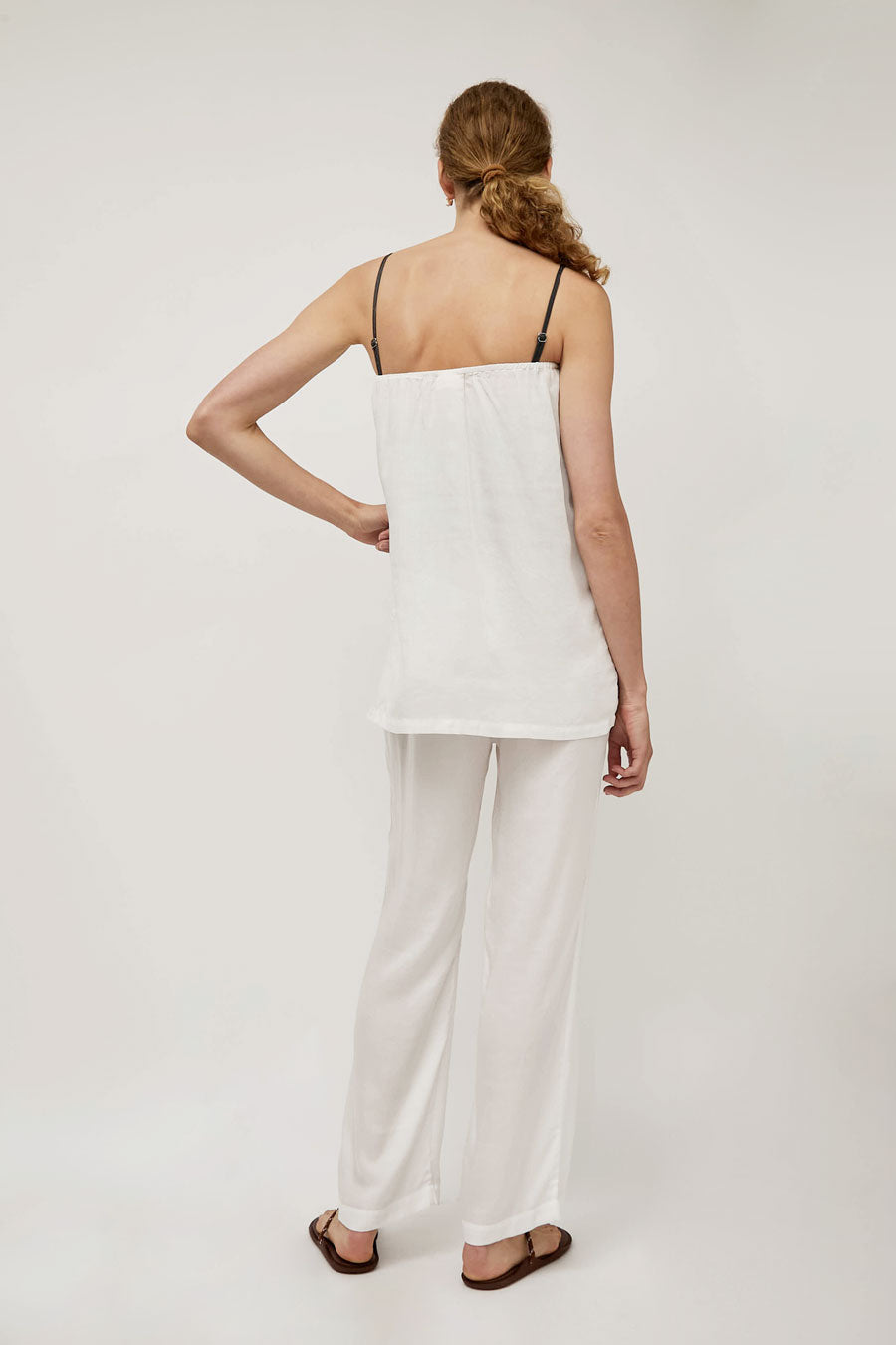 Hakea Shay Skirt Pant in White