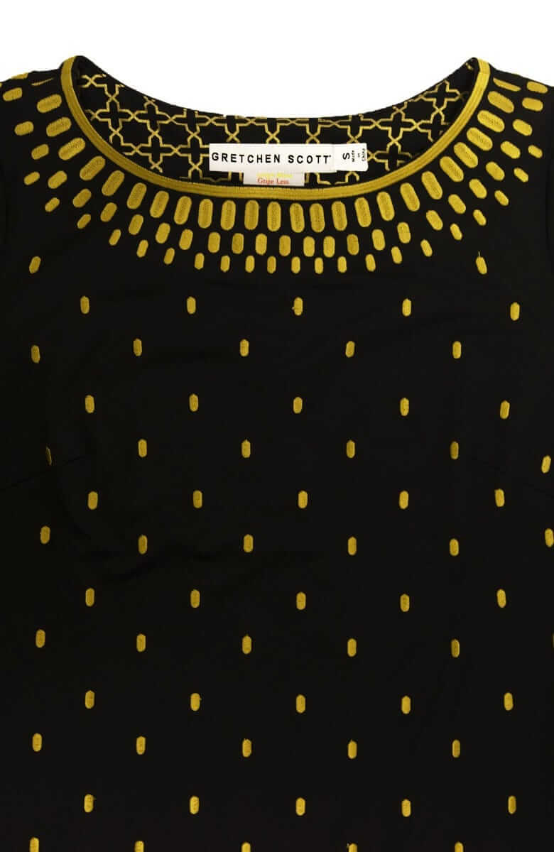 Jersey Embroidered Dress - Rocket Girl