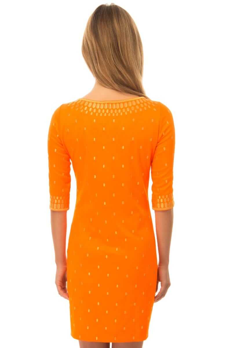 Jersey Embroidered Dress - Rocket Girl
