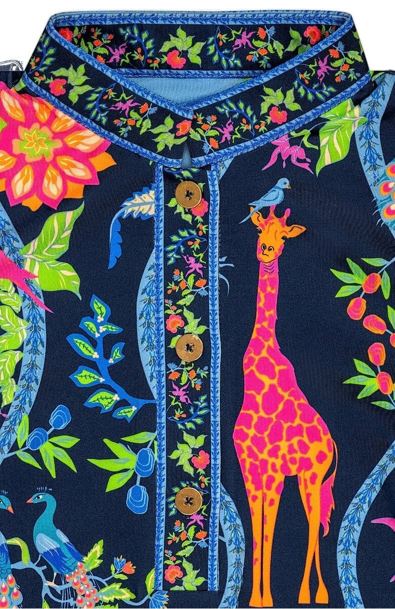 Mandarin Dress - Jungle Symphony