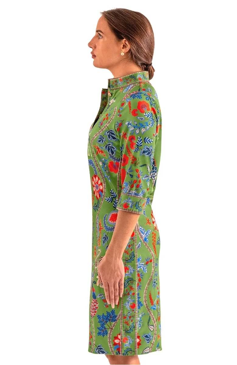 Mandarin Dress - Jungle Symphony