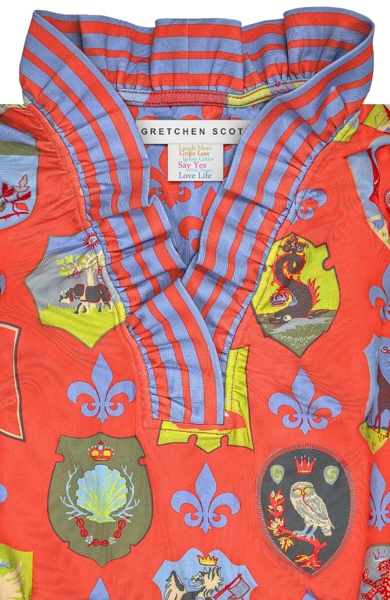 Ruffneck Dress - Siena