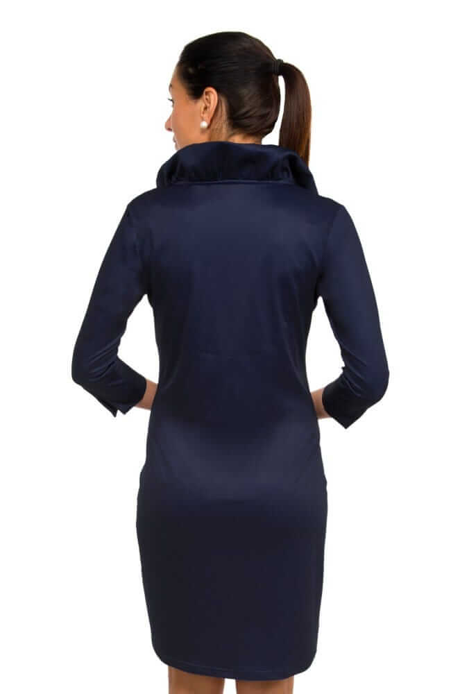 Ruffneck Dress - Solid