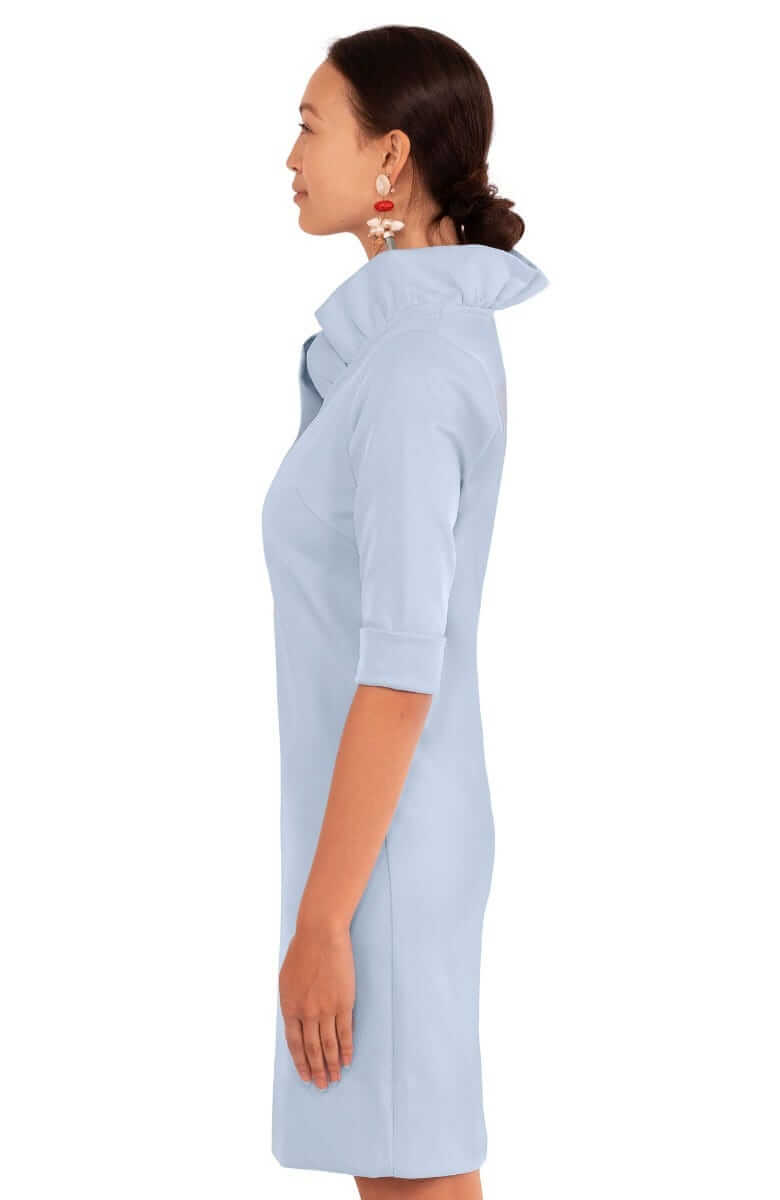 Ruffneck Dress - Solid