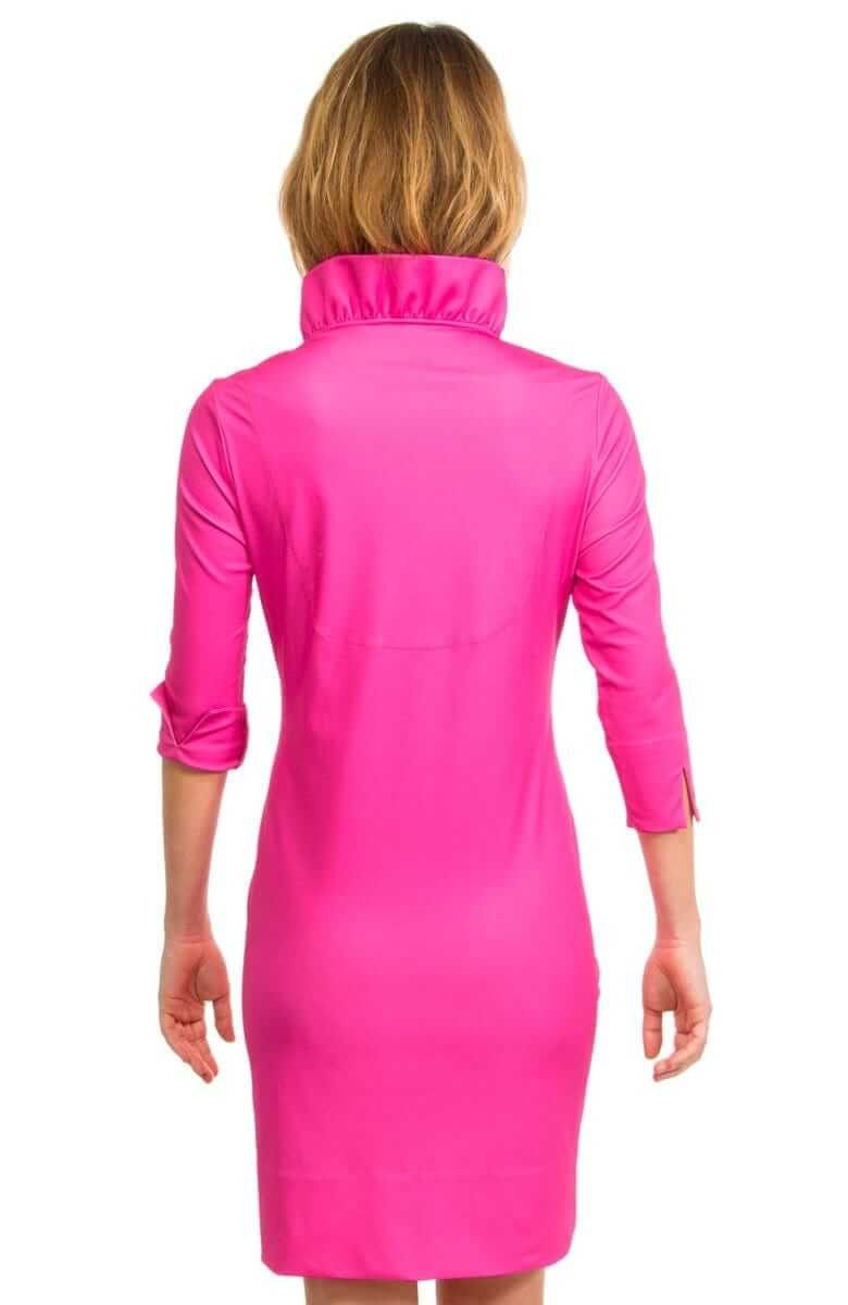Ruffneck Dress - Solid