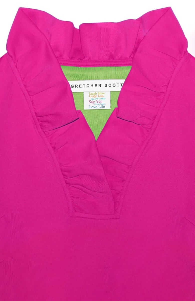 Ruffneck Dress - Solid