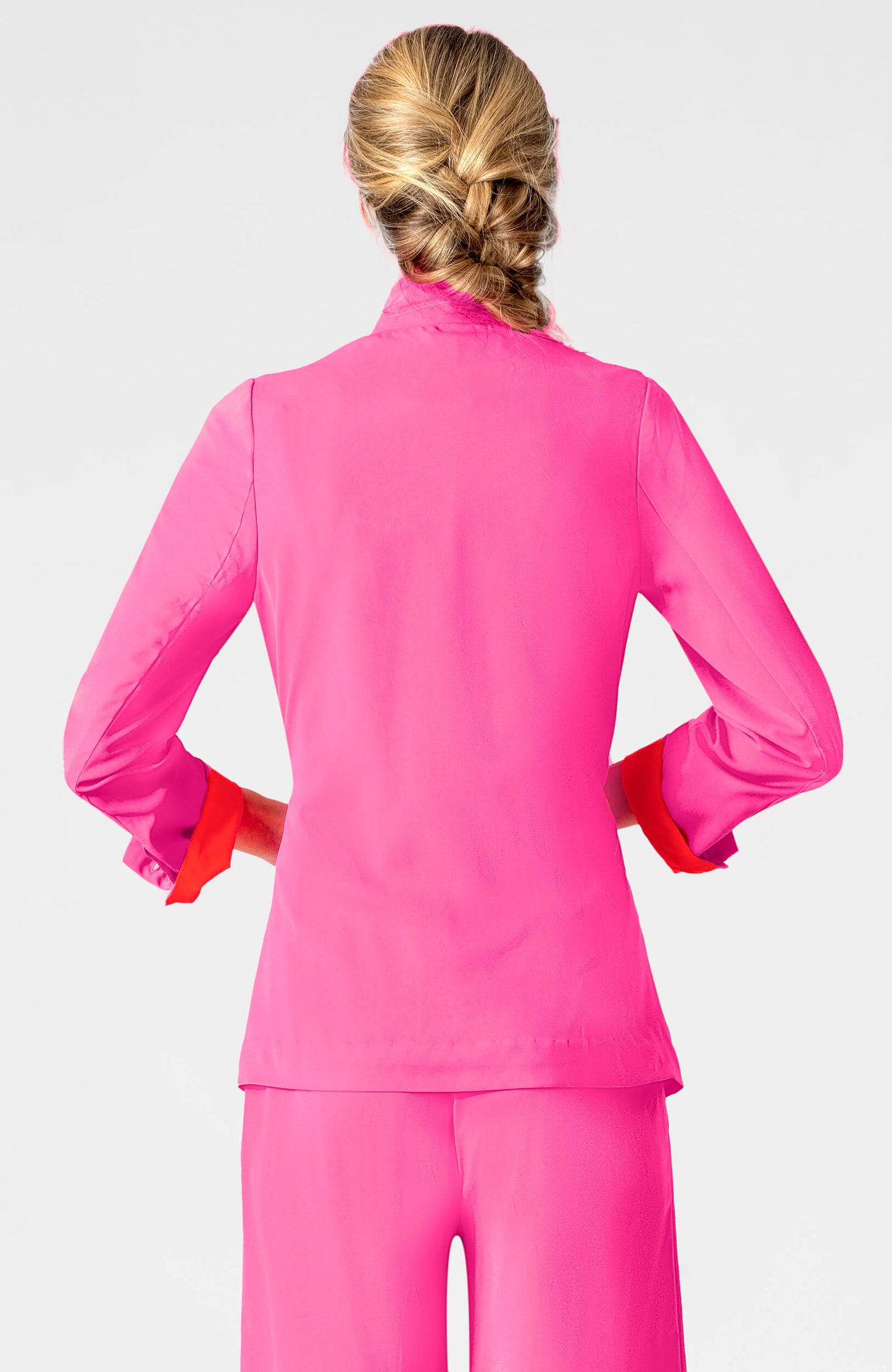 Tie Front Jacket - Silky Heaven