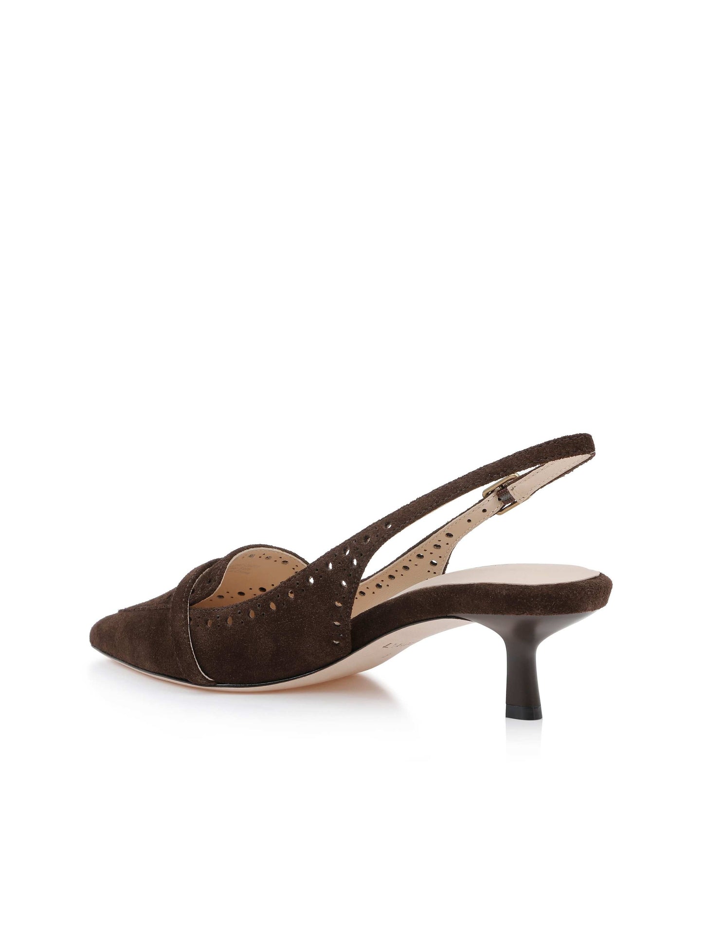 Lourdes Suede Slingback Pump