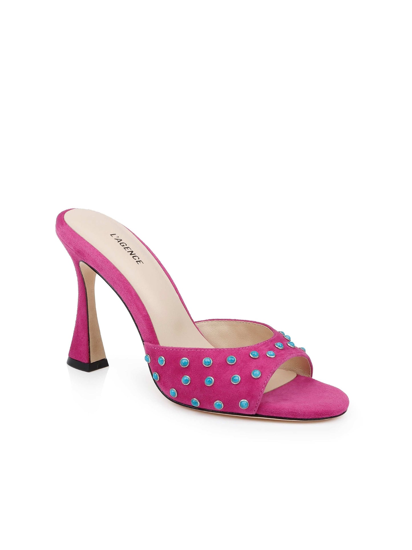 Lucienne Embellished Suede Mule