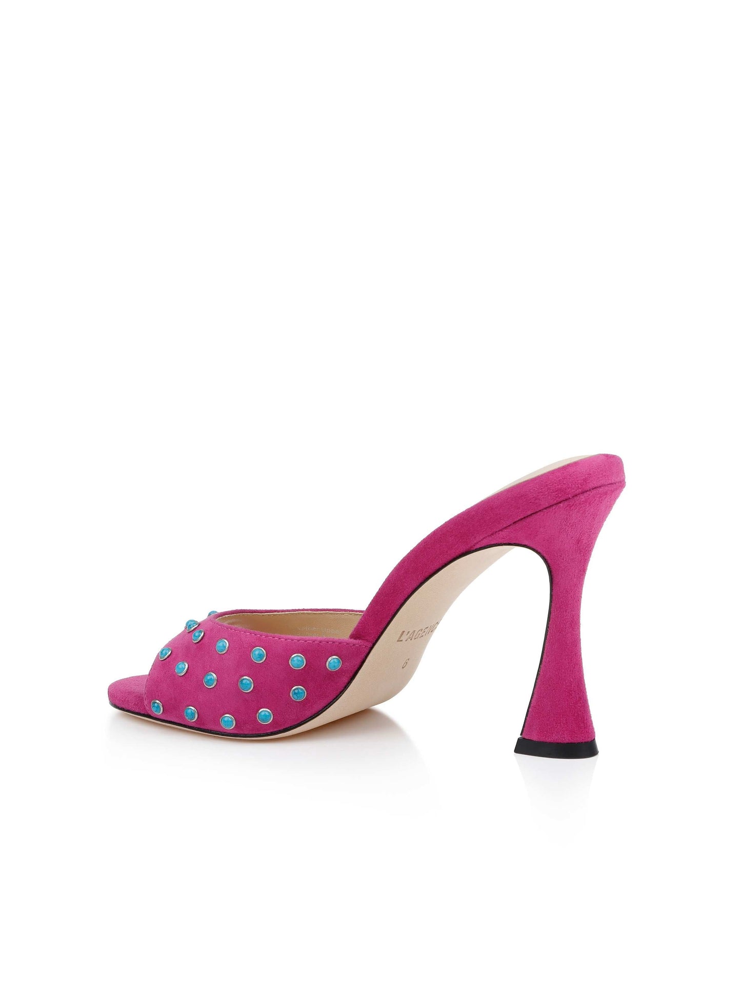 Lucienne Embellished Suede Mule