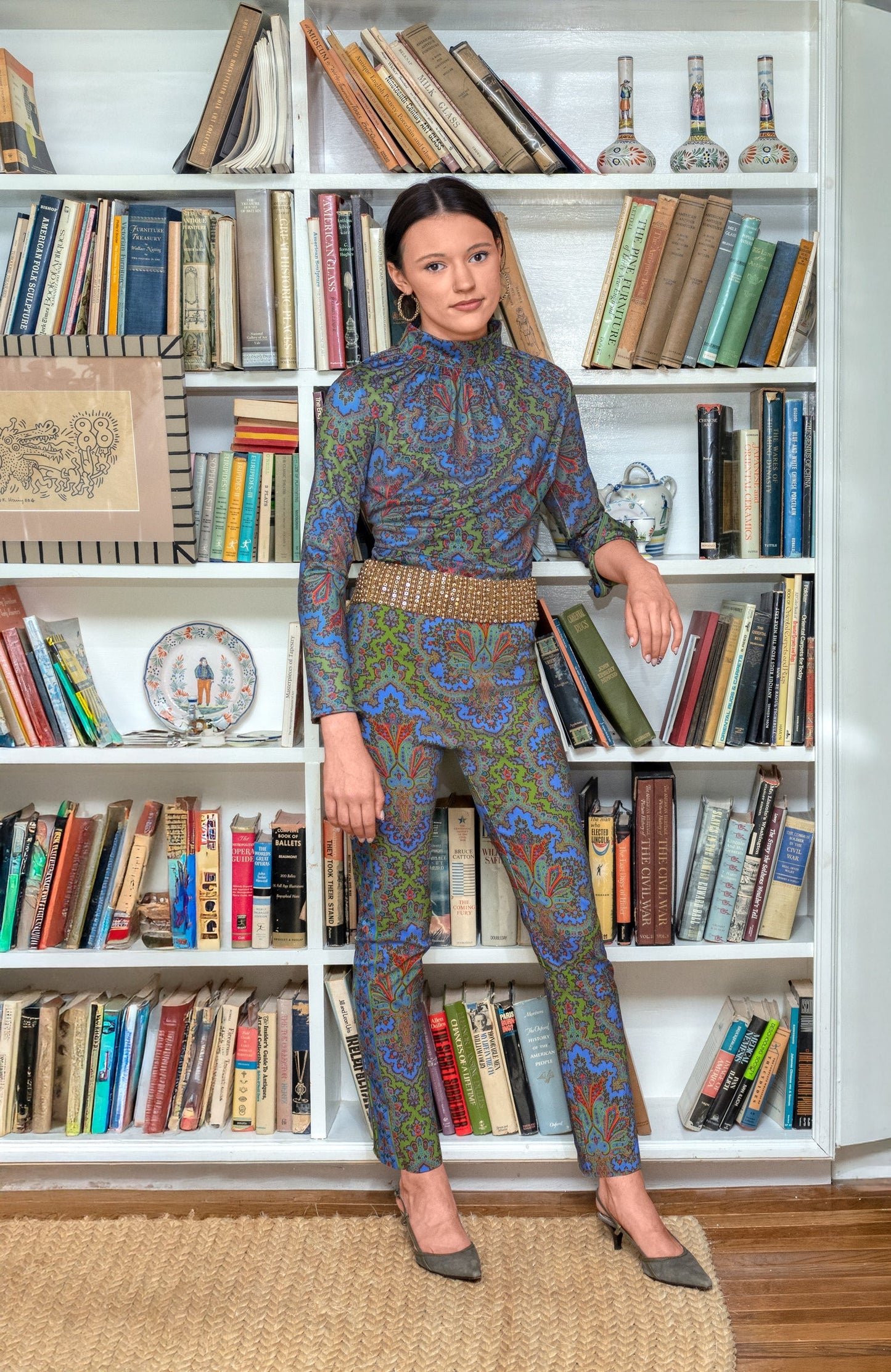 Scorching Hot Top - Passion Paisley