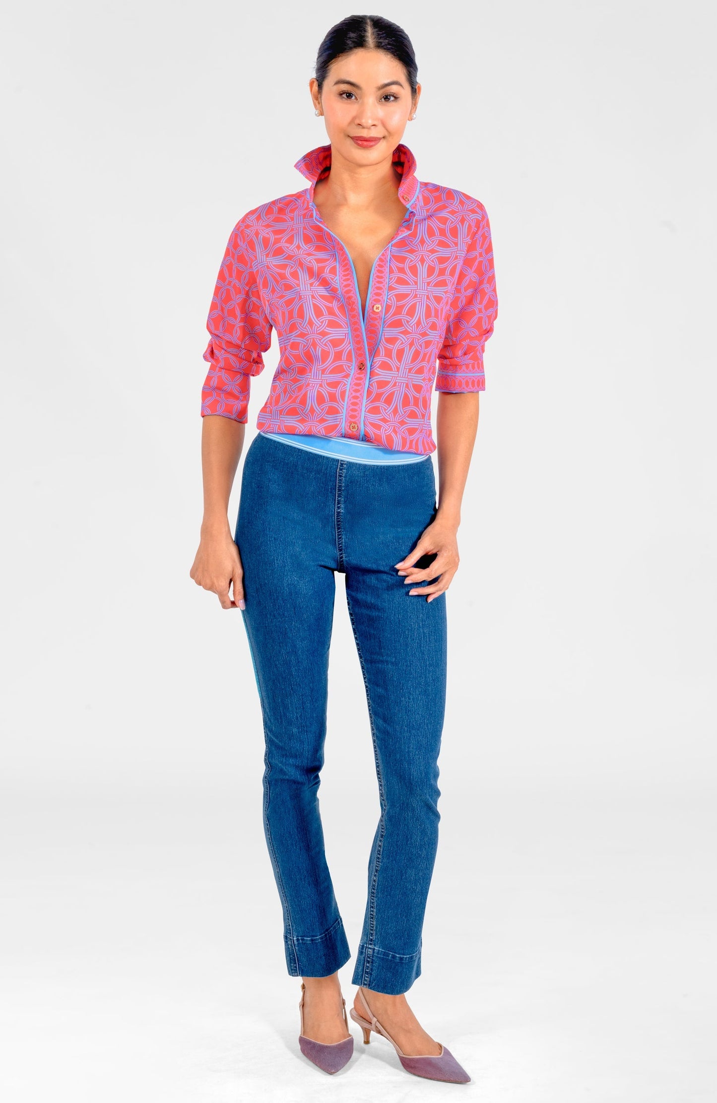 Boyfriend Shirt - Ring Toss