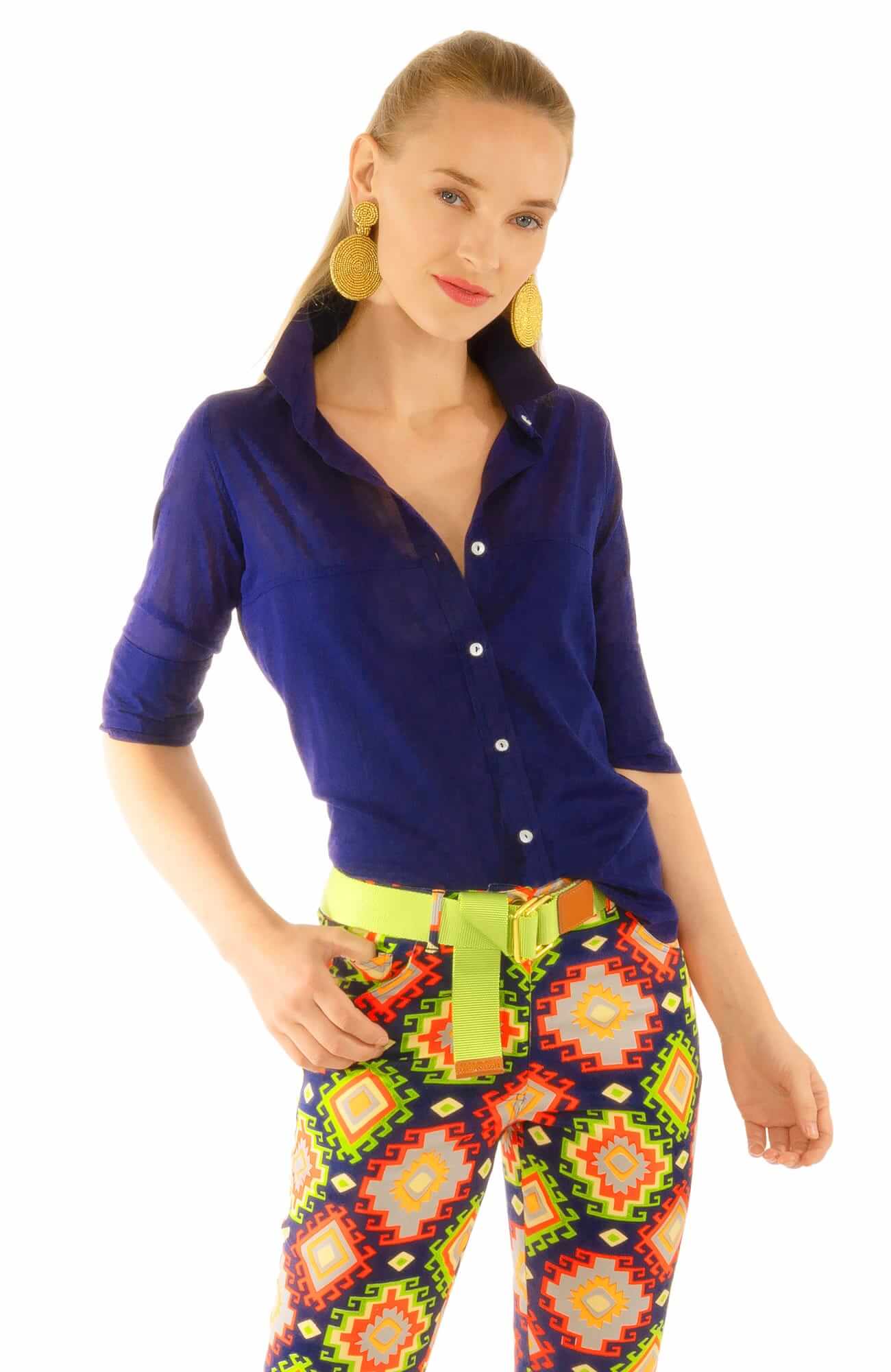 Sleek Voile Top