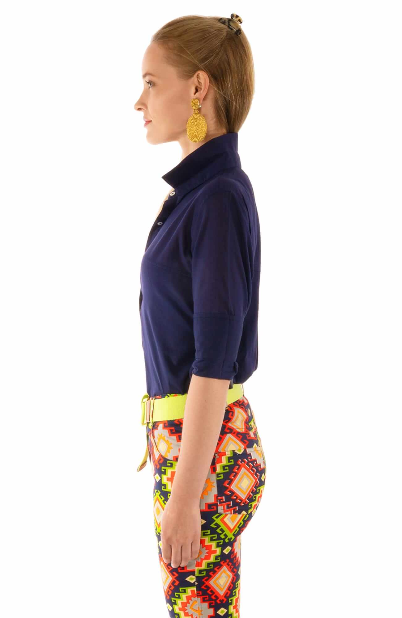 Sleek Voile Top