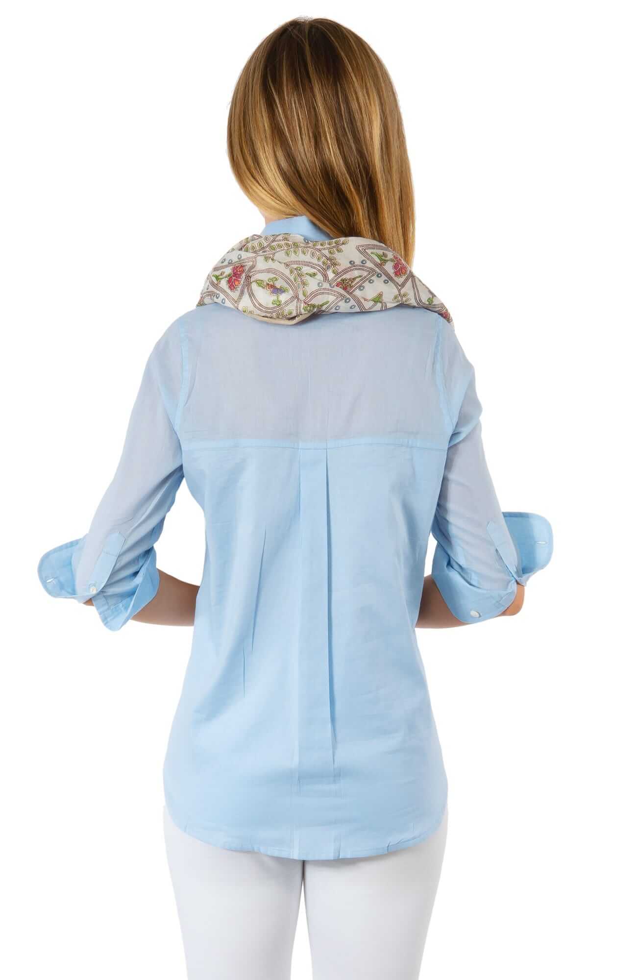 Sleek Voile Top