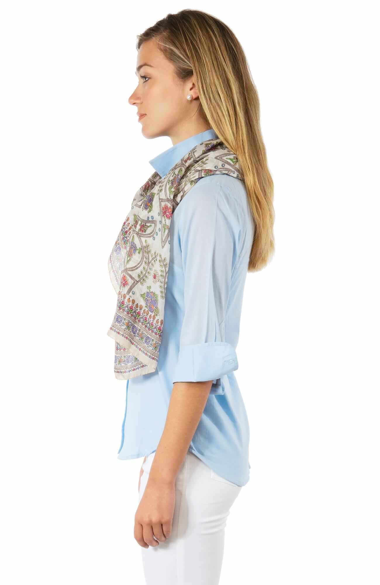 Sleek Voile Top