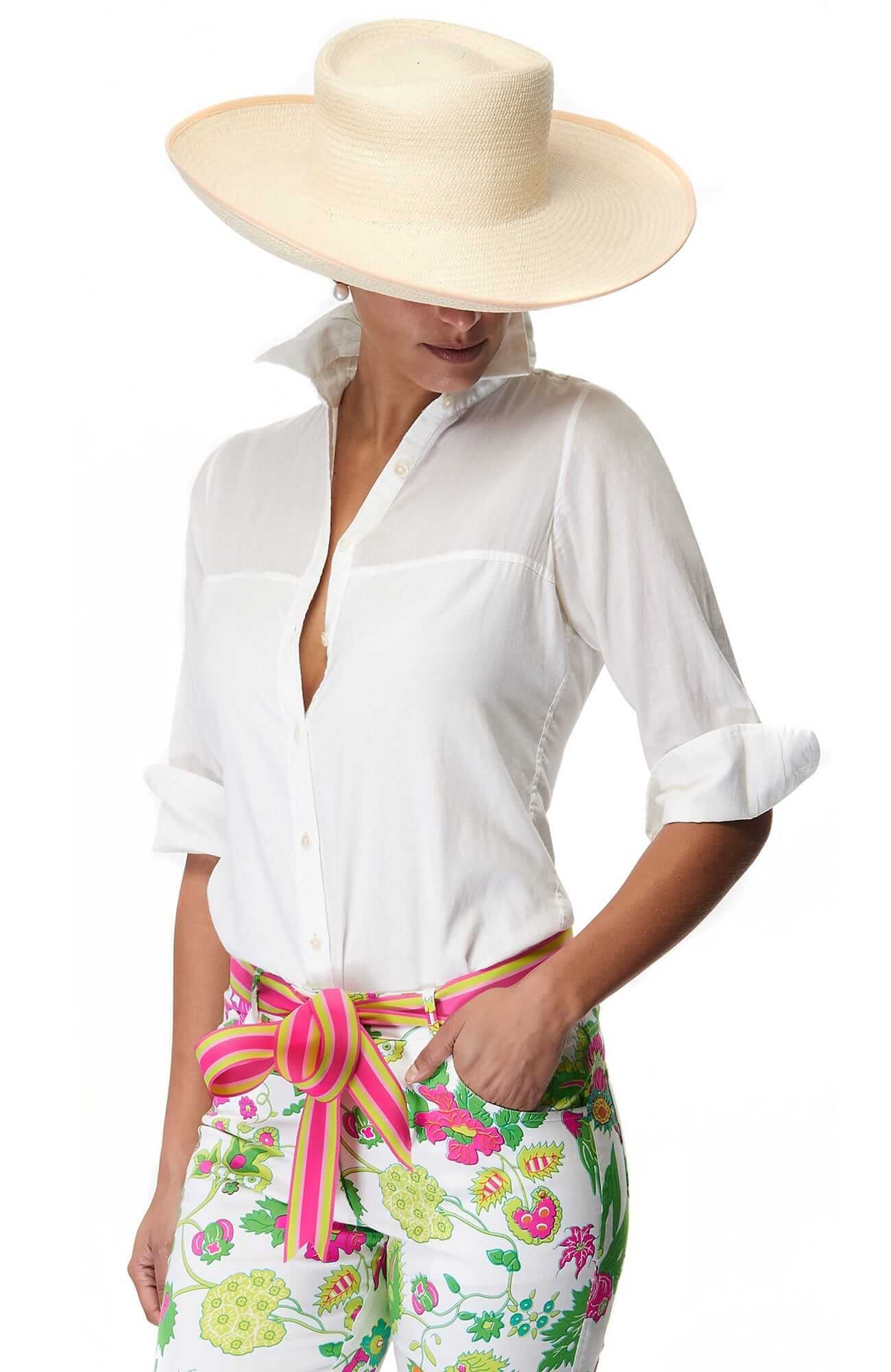 Sleek Voile Top