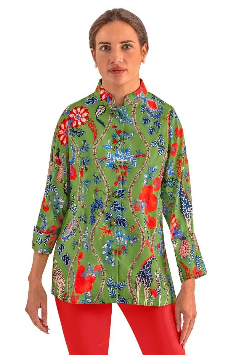 Forget Me Knot Top - Jungle Symphony