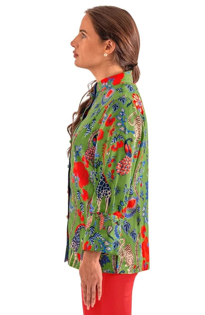 Forget Me Knot Top - Jungle Symphony