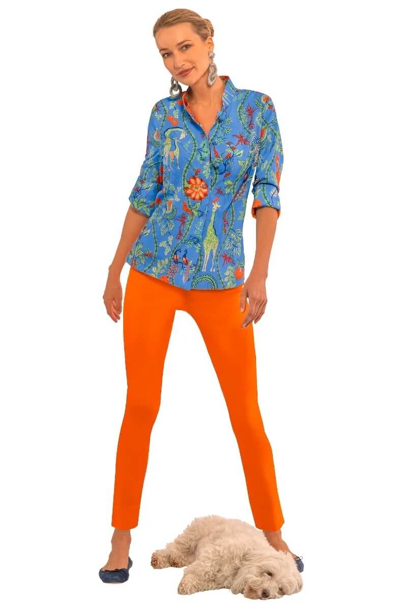 Forget Me Knot Top - Jungle Symphony