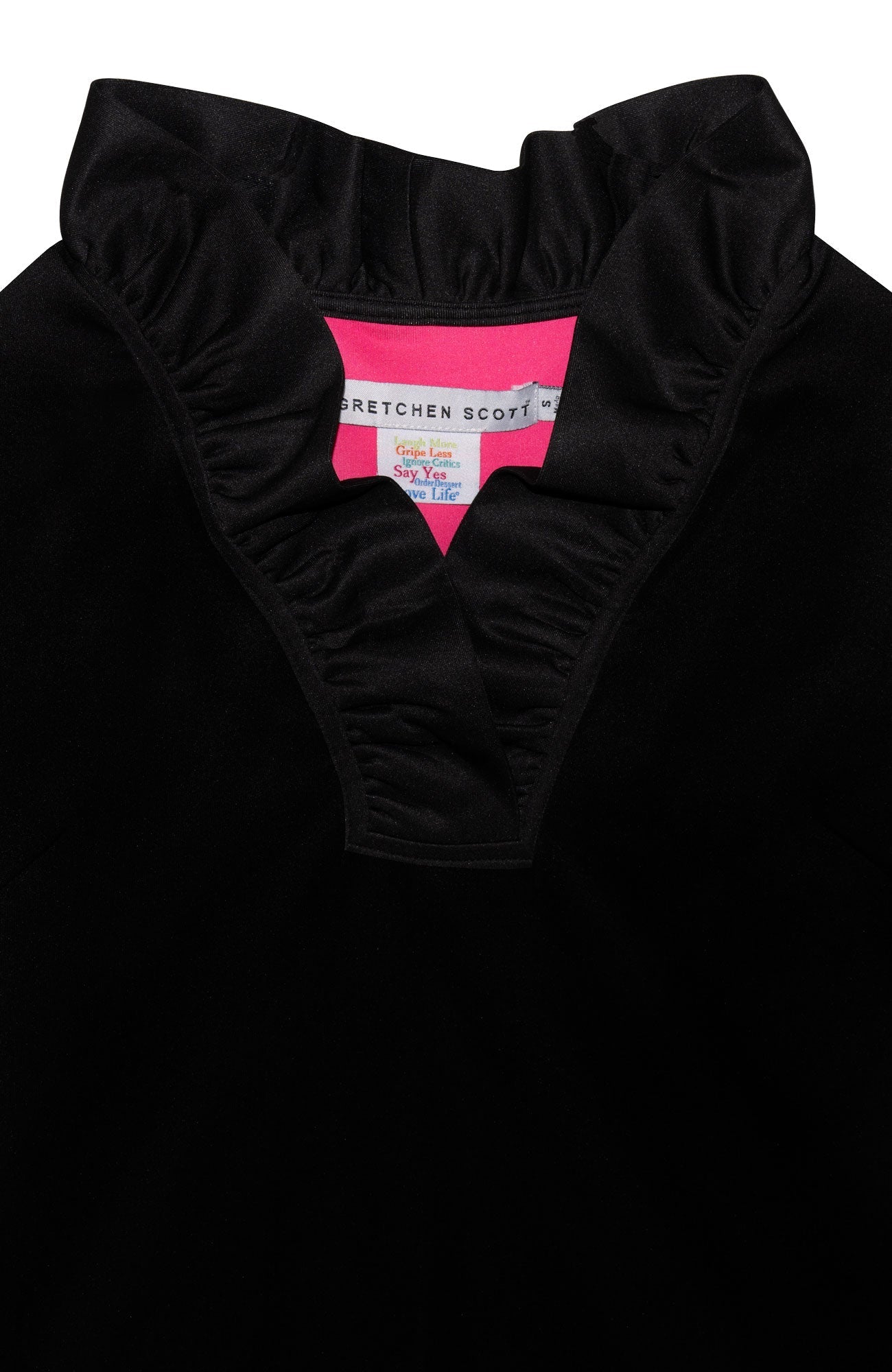 Ruffneck Dress - Solid