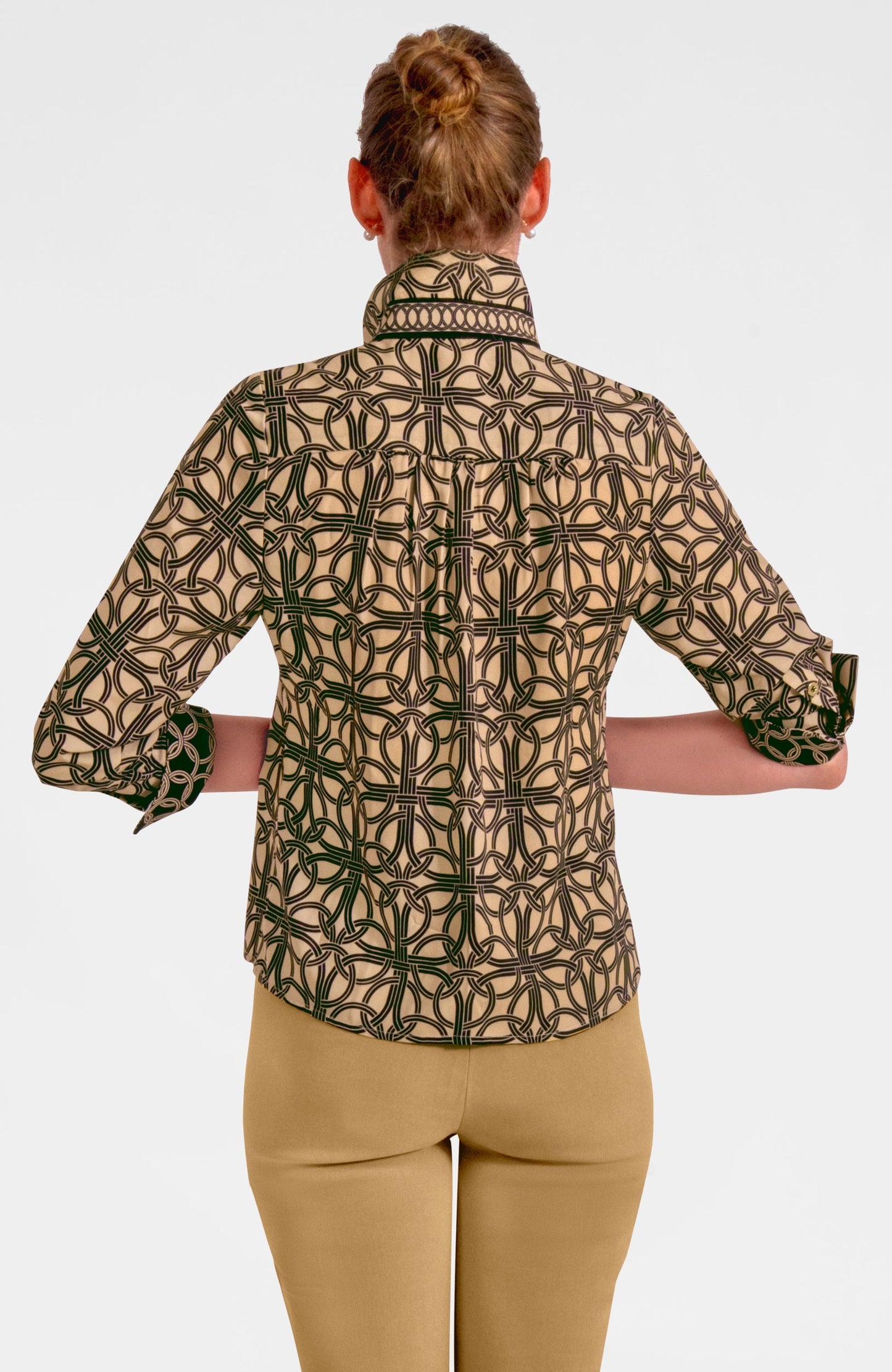 Ruffle Rumble Blouse - Ring Toss