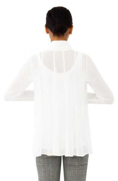 Chiffon Seamed Top - Solid