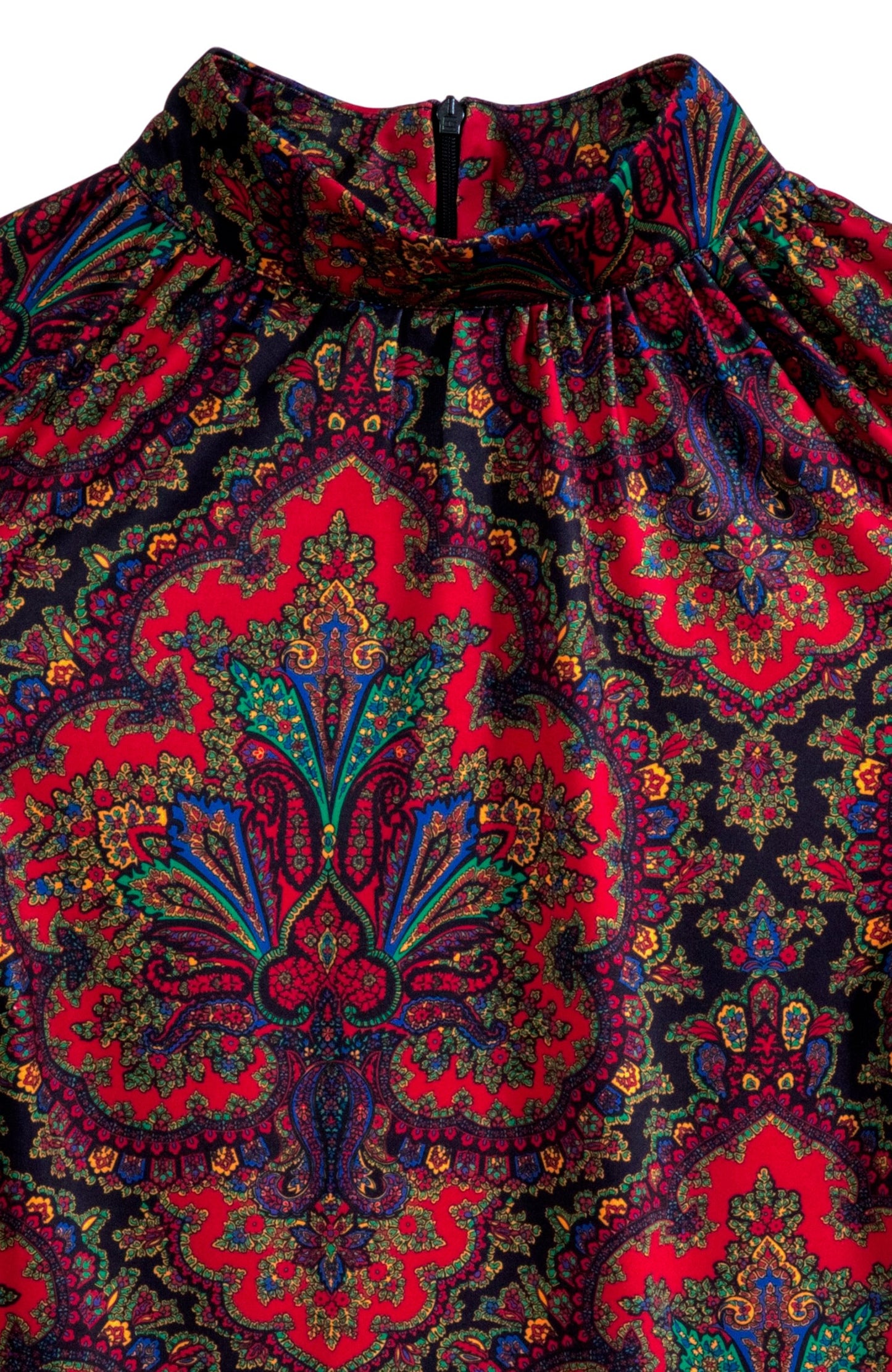 Scorching Hot Top - Passion Paisley