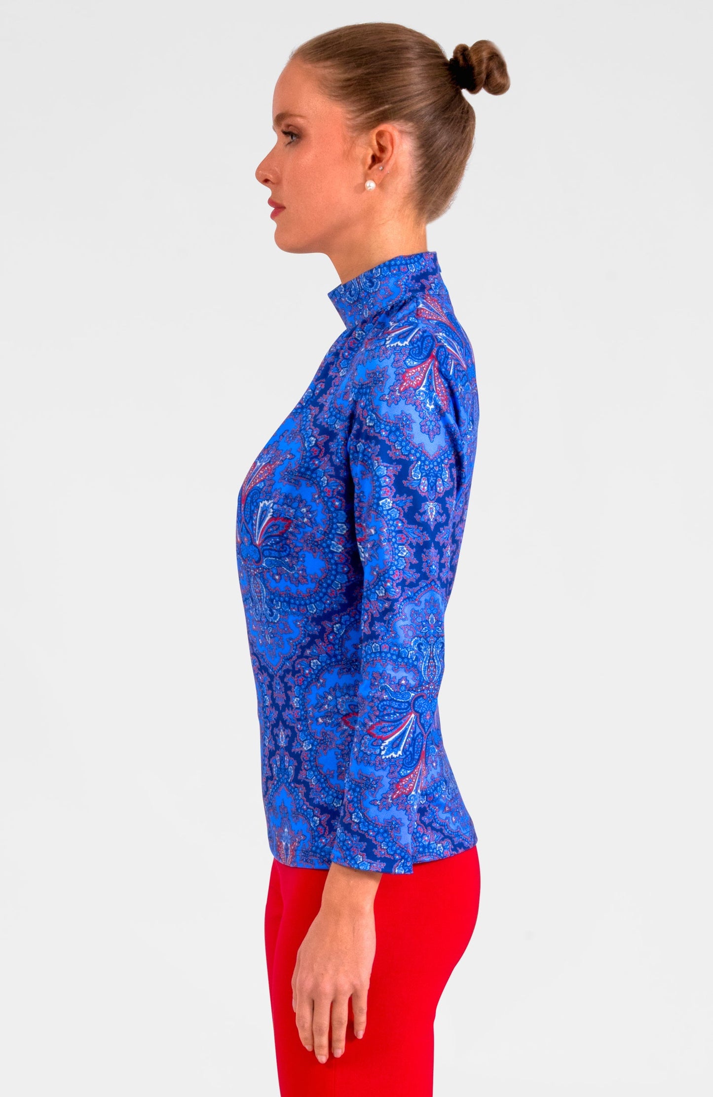 Scorching Hot Top - Passion Paisley