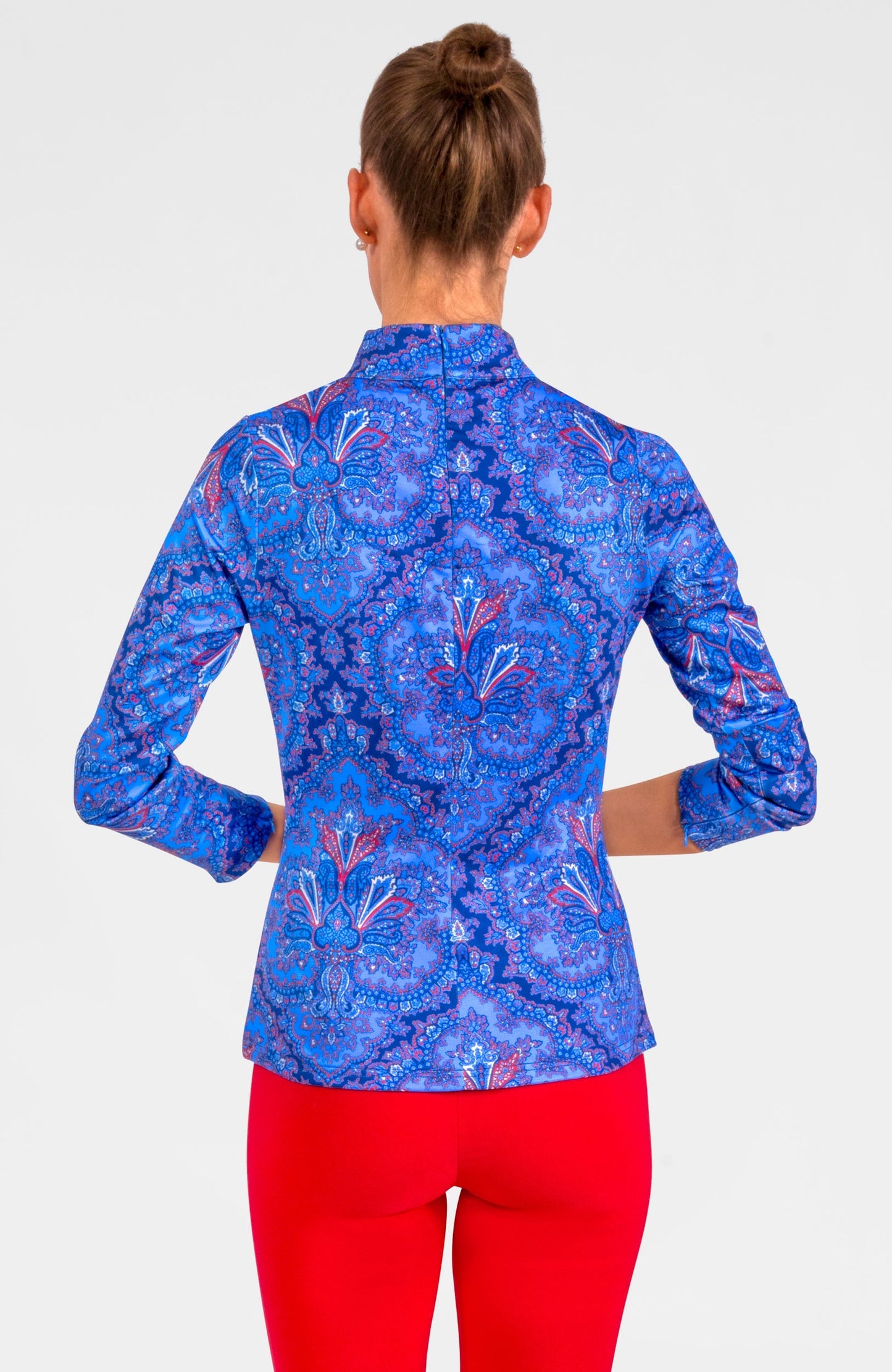 Scorching Hot Top - Passion Paisley