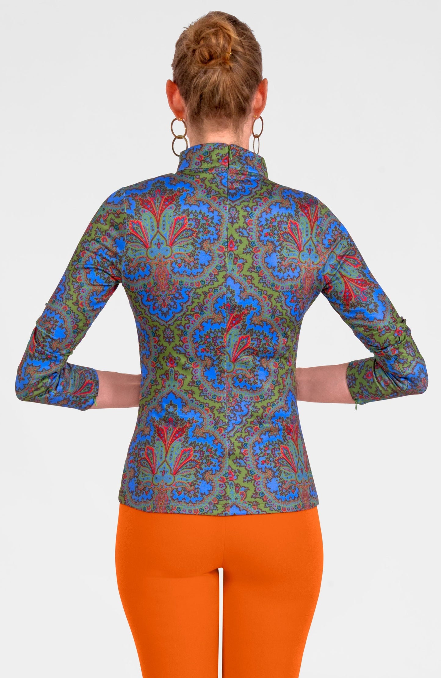 Scorching Hot Top - Passion Paisley
