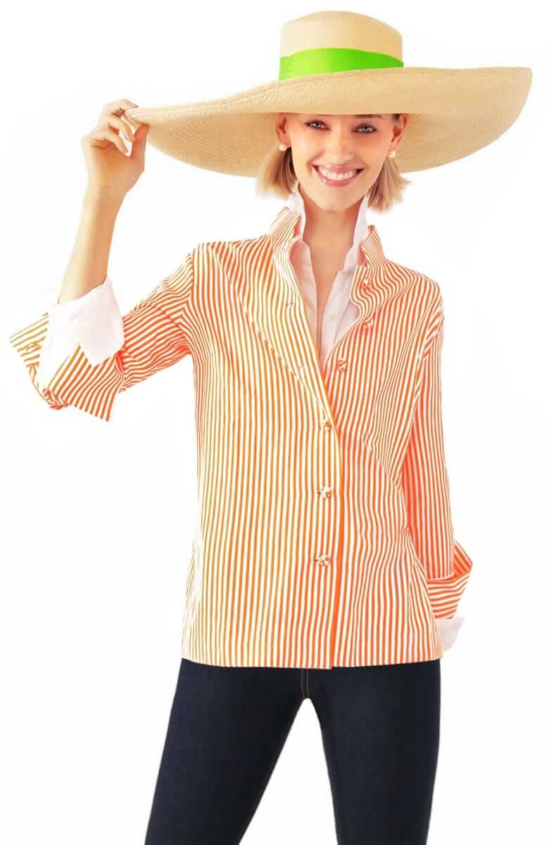 Wash / Wear Forget Me Knot Top - Stripe