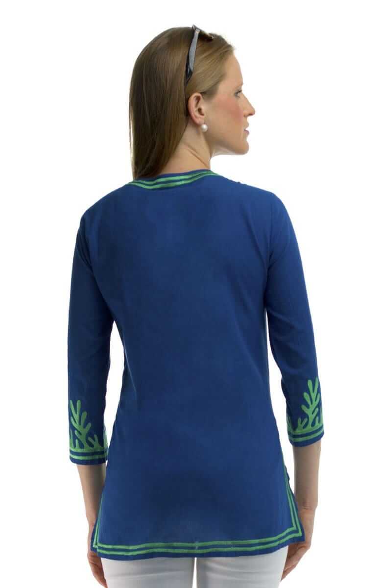 Cotton Embroidered Tunic - The Reef