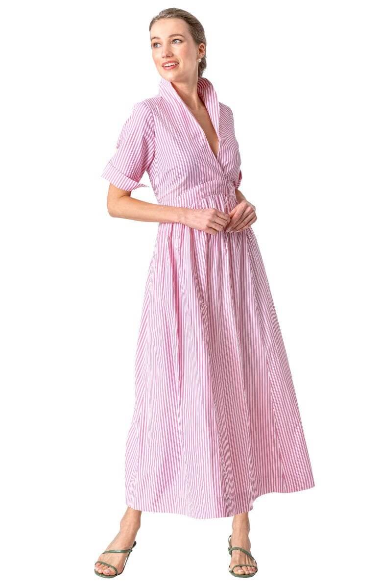 Wash & Wear June Dress - Stripe